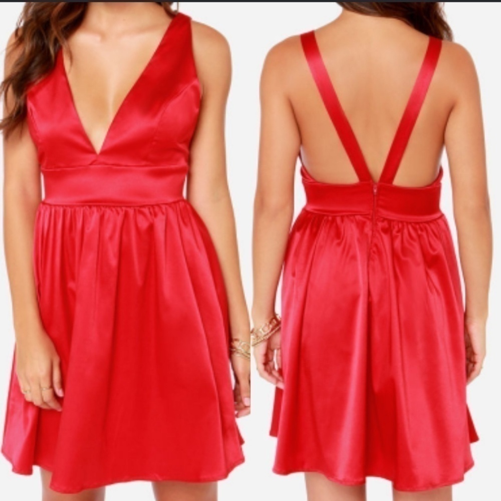 Lulu's Bacall the Shots Mini Dress